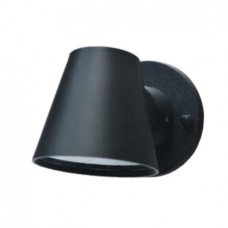 Φωτιστικό Σποτ Μονής Κατεύθυνσης GU10 230V Polycarbonate Μαύρο IP54 Shasta